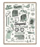Seaport Tapestry Blanket
