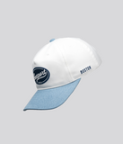 Boston Seaport Denim Snapback Hat
